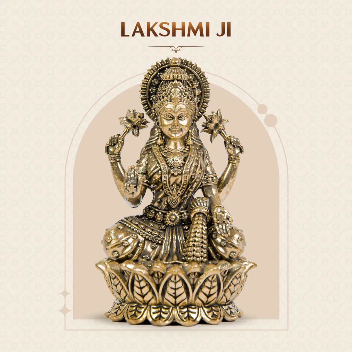 Brass Superfine Lakshmi Ji